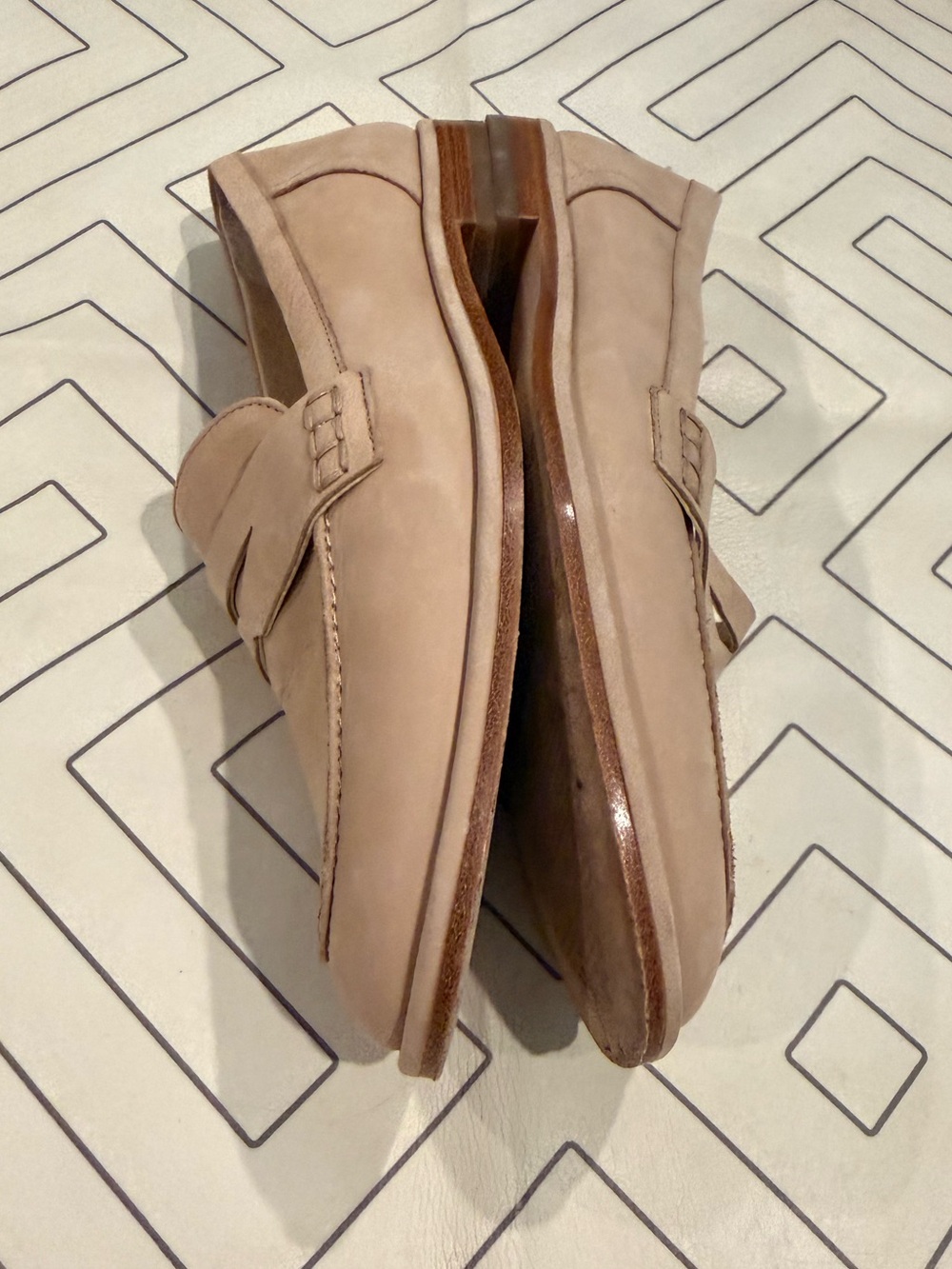 J. McLaughlin Concetta Suede Leather Loafers - Picture 8 of 14